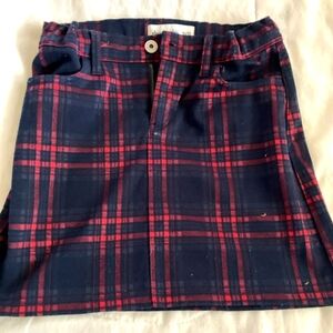 Girl's Abercrombie kids plaid skirt-Sz 11/12